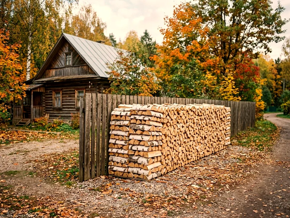 Круговая поленница holzhausen, Бутово, проспект Дачная, 7К